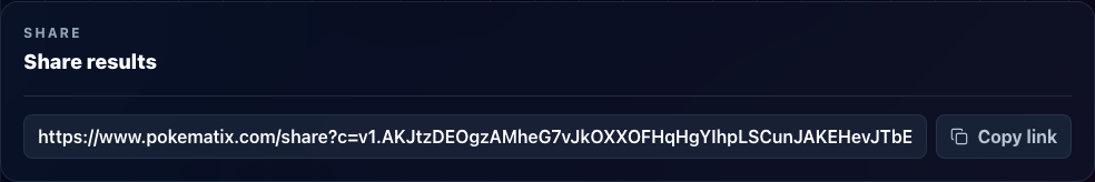 Sharing a calculation result